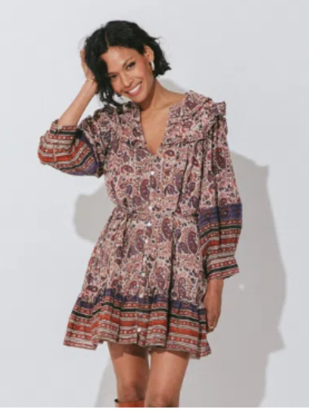 Cleobella Reign Tie-Waist Dress